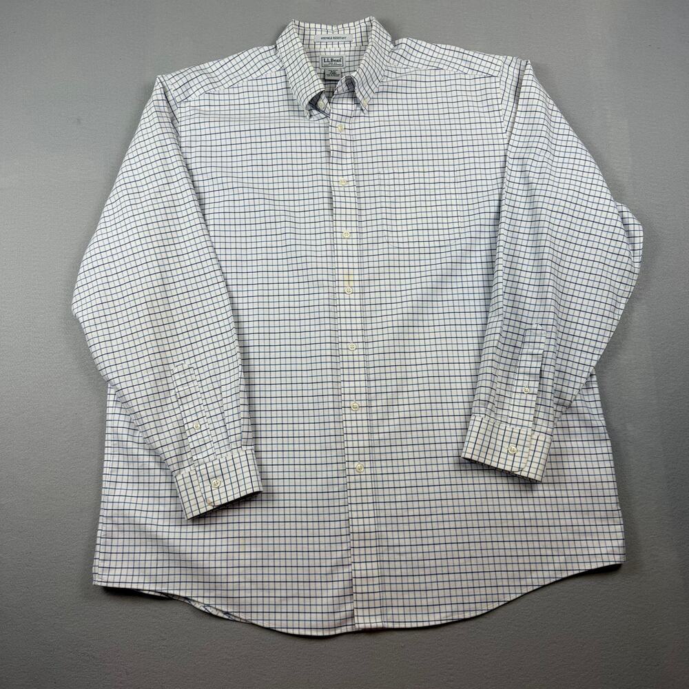 L.L.Bean Mens Vintage Plaid Shirt 18-37